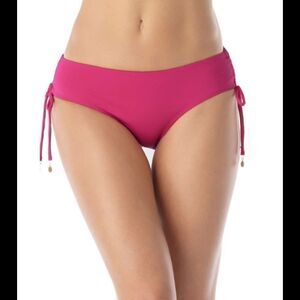 Anne Cole Berry side tie bikini bottoms. NWT